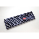 Ducky One 3 Cosmic Blue, toetsenbord Donkerblauw, US lay-out, Cherry MX Silent Red, RGB led, Double-shot PBT, Hot-swappable, QUACK Mechanics
