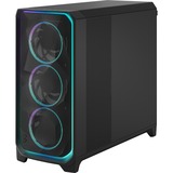 Fractal Design Meshify 3 XL Ambience Pro RGB Light Tint big tower behuizing Zwart | 2x USB-A | 1x USB-C | RGB | Tempered Glass