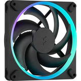 Fractal Design Momentum 14 RGB Black case fan Zwart, 4-pin PWM connector, ARGB Gen 2 (20 LEDs)