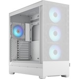 Fractal Design Pop XL Air RGB White TG Clear Tint big tower behuizing Wit | 2x USB-A | RGB | Tempered Glass