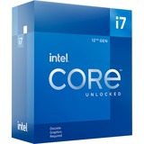 Intel® Core i7-12700KF, 3,6 GHz (4,9 GHz Turbo Boost) socket 1700 processor "Alder Lake", unlocked
