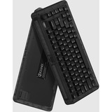 Iqunix ZX75 Dark Side Wireless Mechanical Keyboard Zwart, US lay-out (QWERTY), Gateron Red, 75%, RGB leds, Hot-swappable, Double-shot PBT, 2.4GHz | Bluetooth 5.1 | USB-C
