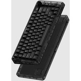 Iqunix ZX75 Dark Side Wireless Mechanical Keyboard Zwart, US lay-out (QWERTY), Gateron Red, 75%, RGB leds, Hot-swappable, Double-shot PBT, 2.4GHz | Bluetooth 5.1 | USB-C