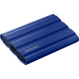 SAMSUNG Portable T7 Shield, 1 TB externe SSD Blauw, MU-PE1T0R/EU, USB-C 3.2 Gen 2 (10 Gbit/s)