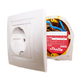 Shelly Wave 1PM EU LR schakelaar Rood, Z-wave, Z-wave+