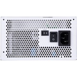 SilverStone SST-DA850R-GMA-WWW modulaire 850 watt voeding  Wit, 4x PCIe, 1x 12VHPWR, 4x PCIe, Kabel-Management