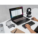 Corsair USB-C 7-poorts usb-hub Grijs