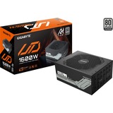 GIGABYTE UD1600PM PG5 AI TOP modulaire 1600 watt voeding  Zwart, 8x PCIe