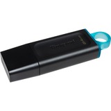 Kingston DataTraveler Exodia 64 GB usb-stick Zwart/turquoise, DTX/64GB