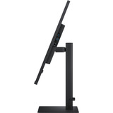SAMSUNG ViewFinity S8 S80UD UHD 37" 4K UHD monitor Zwart, 1x HDMI, 1x DisplayPort, USB-A, USB-B, USB-C, LAN