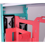 Thermaltake TR100 Mint Strawberry mini tower behuizing Mint/bes | 2x USB-A | 1x USB-C