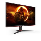 AOC Q27G2E/BK 27" gaming monitor Zwart/rood, 2x HDMI, 1x DisplayPort, 155 Hz