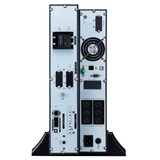 APC Easy-UPS On-Line SRVL2KRILRK Noodstroomvoeding - Li-ion Zwart/zilver, 6x C13, Rack/tower convertible, extendable runtime, 2000VA