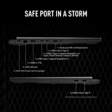 ASUS TUF Gaming A16 FA608UP-TU148W 16"  gaming laptop Donkergrijs | Ryzen 7 260 | RTX 5070 | 16 GB | 1 TB SSD