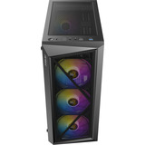 Antec AX67 ARGB midi tower behuizing Zwart | 3x USB-A | Tempered Glass