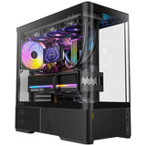 Antec C6 Curve ARGB midi tower behuizing Zwart | 2x USB-A | 1x USB-C | Tempered Glass