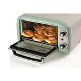 Ariete Vintage elektrische oven 3919/04 mini bakoven Groen, 10 liter