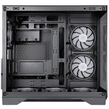Chieftec Visio midi tower behuizing Zwart | 2x USB-A | 1x USB-C | RGB | Tempered Glass