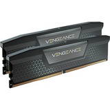 Corsair 16 GB DDR5-5200 Kit werkgeheugen Zwart, CMK16GX5M2B5200C40, Vengeance