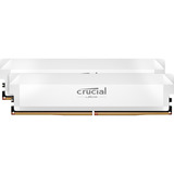 Crucial 32 GB DDR5-6000 (2x 16 GB) Kit werkgeheugen Wit, CP2K16G60C36U5W, PRO OC, XMP 3.0, EXPO