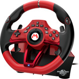 HORI Mario Kart Racing Wheel Pro Deluxe simulatorset Rood/zwart, Nintendo Switch 2, Nintendo Switch, Nintendo Switch OLED, Pc
