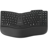 Kensington Pro Fit Ergo KB675 EQ TKL Rechargeable Keyboard Zwart, EU lay-out (QWERTY), Membraan, 80% (TKL), Bluetooth, 2.4 GHz