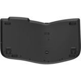 Kensington Pro Fit Ergo KB675 EQ TKL Rechargeable Keyboard Zwart, EU lay-out (QWERTY), Membraan, 80% (TKL), Bluetooth, 2.4 GHz
