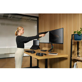 Kensington Pro Fit Ergo KB675 EQ TKL Rechargeable Keyboard Zwart, EU lay-out (QWERTY), Membraan, 80% (TKL), Bluetooth, 2.4 GHz