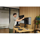 Kensington Pro Fit Ergo KB675 EQ TKL Rechargeable Keyboard Zwart, EU lay-out (QWERTY), Membraan, 80% (TKL), Bluetooth, 2.4 GHz