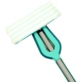 LEIFHEIT Picobello S micro duo dweil vloerwisser Turquoise/aluminium