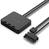 NZXT F120 RGB DUO case fans Wit, 3 stuks, 120 x 120 x 25 mm, PWM, Incl. controller