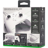 PowerA Xbox Wired Controller White Wit, Xbox Series X|S, Xbox One, Windows