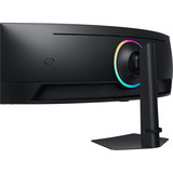 SAMSUNG Odyssey G9 S49CG950EU 49" Curved UltraWide gaming monitor Zwart, 240 Hz, HDMI, DisplayPort, AMD FreeSync