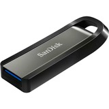 SanDisk Extreme Go 128 GB usb-stick Zilver/zwart, USB 3.2 Gen 1