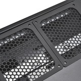 SilverStone CS381B v1.1 rack behuizing Zwart | 2x USB-A 3.2 (5 Gbit/s) | 2x Audio