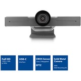 ACT Connectivity Full HD Conference Camera met microfoon, pan, tilt en zoom webcam Zwart