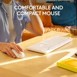 Logitech MK295 Silent Wireless Keyboard and Mouse Combo desktopset Grijs, US-International lay-out (QWERTY), 100%