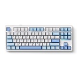MCHOSE K87 Blue Icy Creamsicle Mechanical RGB toetsenbord Wit, US lay-out (QWERTY), Kailh Box Icy Creamsicle, 80% (TKL)	, RGB, Hot swap, Double-Shot PBT, draadloos | Bluetooth | USB-C