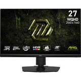 MSI MAG 272QPF E20 27" gaming monitor Zwart, 2x HDMI, 1x DisplayPort, AMD FreeSync, 200 Hz