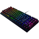 Razer BlackWidow V3 TKL RGB mechanisch gaming toetsenbord Zwart, US lay-out (QWERTY), Razer Green, 80% (TKL)	, RGB leds, TKL, Doubleshot ABS