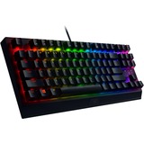 Razer BlackWidow V3 TKL RGB mechanisch gaming toetsenbord Zwart, US lay-out (QWERTY), Razer Green, 80% (TKL)	, RGB leds, TKL, Doubleshot ABS