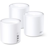 TP-Link Deco X60 V3.2 mesh router Wit, 3 stuks, 2.4 GHz / 5 GHz Dual-band