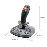 Thrustmaster T128 SimTask Farming Pack simulatorset Zwart, PlayStation 5, Pc