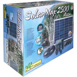 Ubbink SolarMax 2500 Accu pomp Zwart, Incl. solarpaneel, pomp en accu