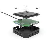 i-tec USB-C HDMI DP Docking Station with Power Delivery 65W + i-tec Universal Charger 77 W Zwart