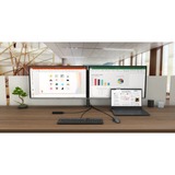 i-tec USB-C HDMI DP Docking Station with Power Delivery 65W + i-tec Universal Charger 77 W Zwart