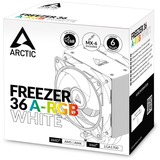 ARCTIC Freezer 36 A-RGB CPU-koeler Wit, 4-pin PWM