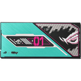 ASUS ROG Thor Platinum III Hatsune Miku Edition modulaire 1200 watt voeding  Zwart, 1x 12V-2x6, 4x PCIe