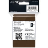 Asmodee PRO-Matte Standard Deck Protector sleeves Bruin, 50 stuks
