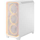 Fractal Design Meshify 3 Ambience Pro RGB Clear Tint midi tower behuizing Wit | 2x USB-A | 1x USB-C | RGB | Tempered Glass